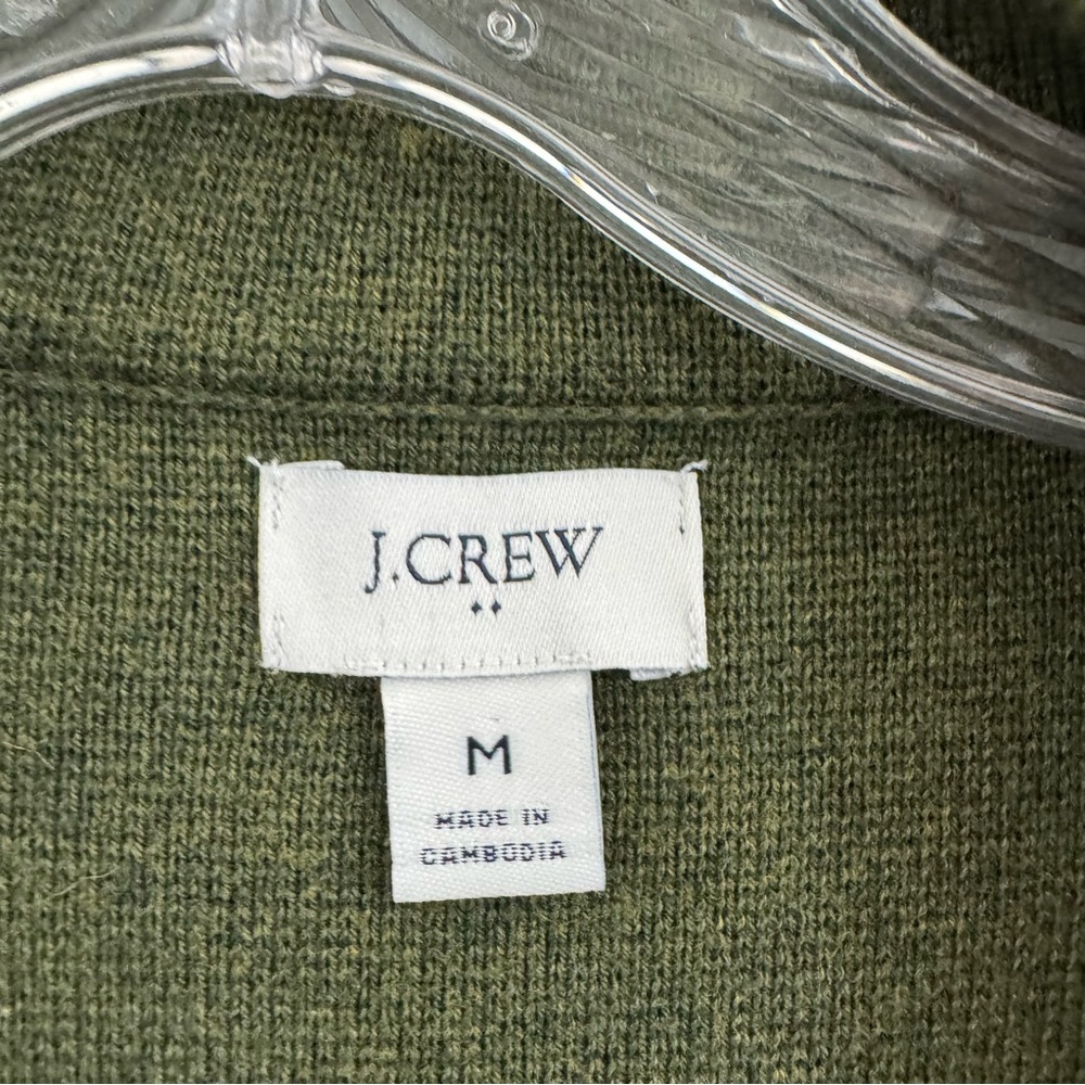 J. Crew Factory Olive Green Single-Button Blazer - Picture 11 of 12
